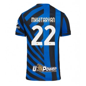 Inter Milan Henrikh Mkhitaryan #22 Replika Hjemmebanetrøje 2024-25 Kortærmet